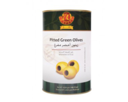 WAFEER PITTED GREEN OLIVES KG