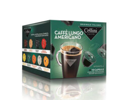 Cellini Caffe Lungo Americano 10 Capsules Compatible With Nescafè® Dolce Gusto Machines Italy