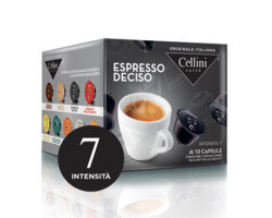 Cellini Espresso Deciso 10 Capsules – compatible with Nescafè® Dolce Gusto® machines (Italy)