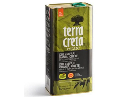 Terra Creta Extra Virgin Olive Oil 5ltr - Chtaura