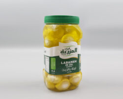 Al Mazraa Labneh Balls In Oil With Makdous 600gm