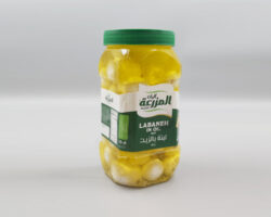 Al Mazraa Labneh Balls In Oil With Nuts 600gm