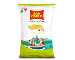 San Carlo Chips Lime And Pink Pepper 150g