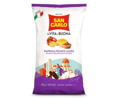 San Carlo Paprika Potato Chips 150g