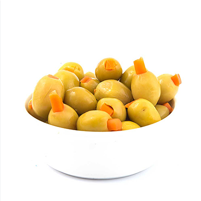 Olives Stuffed with Carrot approx 500gm