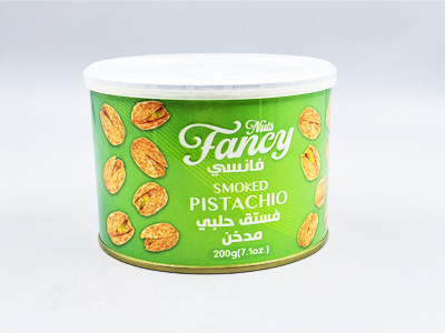 Nuts Fancy Smoked Pistachio Inshell can 200gm