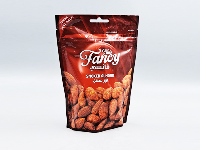 Nuts Fancy Smoked Almond Bag 125gm