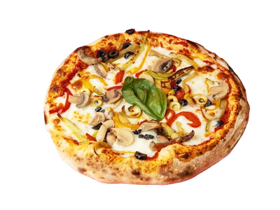 Chtaura Pizza with Mushroom and Olives